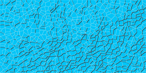 Grid pattern destroyed through random segmentation

