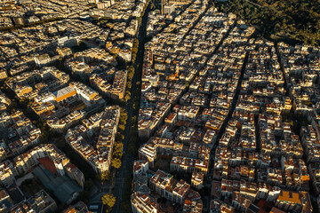 Barcelona Cityscape: Panoramic Urban Sprawl to Distant Mountains

An aerial view of Barcelona's...