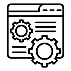 Web Maintenance Icon
