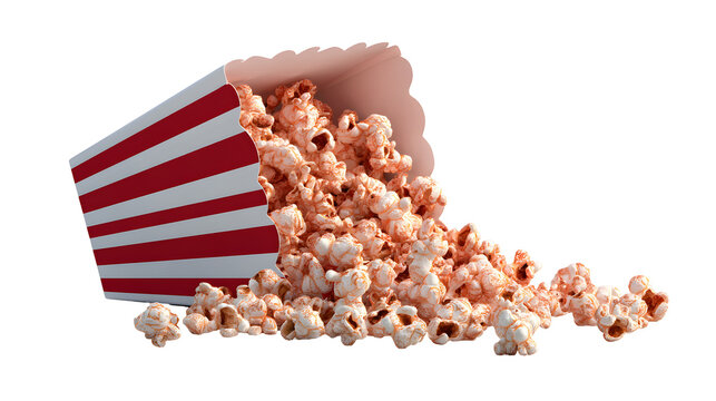  movie night popcorn red and white striped popcorn boxes spilling popcorn cinema snacks movie theater concessions
