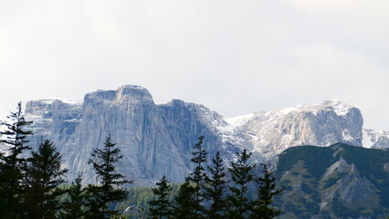 Blick auf das Hochschwab Massiv 