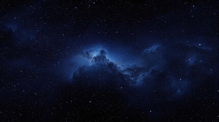 starry night sky with stars