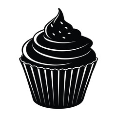 cupcake vector illustration
