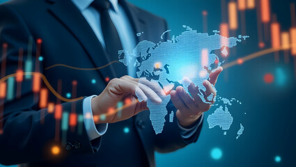 Analyzing Export-Import Market Trends: Comprehensive Trade Statistics & Insights for Monitoring Global Supply Chains & Evolving Commercial Patterns - Photo Stock Concept