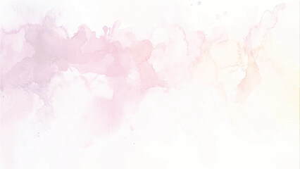 pink soft color stains and splashes, pink texture with clouds and grunge white stains, watercolor stain of pink paint with washes of watercolor.