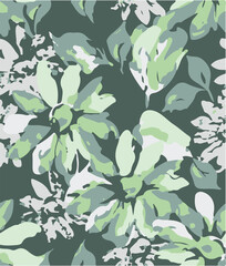 Vector botanical seamless pattern. Background with plane daisies. Elegant summer flowers. Good for textile design, fabric, clothes, surface,