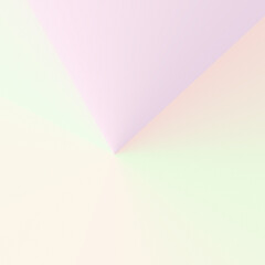 Pastel Gradient Abstract Background, Minimal Soft Folded Design for Branding and Web UI