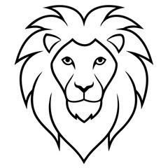 Obraz premium lion head mascot