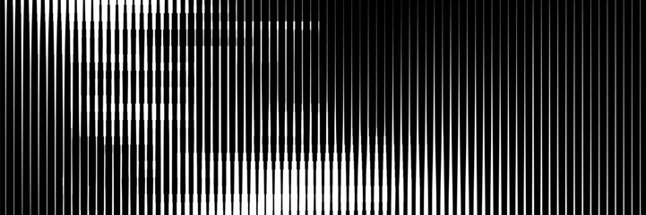 Line gradient background with stripe transition effect. Black vertical stripe pattern for print, cover, design template. Vector horizontal simple banner