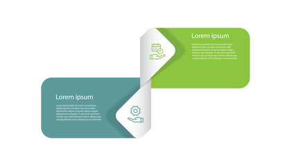3 step design infographic template. Vector diagram information with paper style and icons suitable for workflow, business information and web presentation.