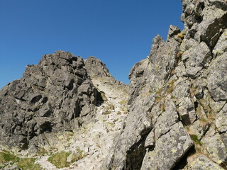 Majestic Rocky Mountain Ridge with Panoramic Valley View