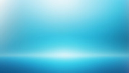 Smooth Blue Gradient with Light Waves in Abstract Background for Design or Wallpape,r ai