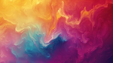 Fototapeta premium Vibrant swirling abstract design.