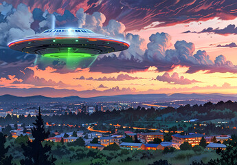 Celebrate World UFO Day with Mysterious UFO Sighting in Forest