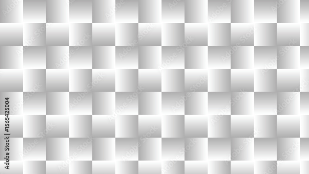 Poster seamless pattern of abstract curved lines creating a sense of movement and depth – black and white v