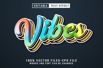 Vibes Graffiti Text - Editable Text Effect