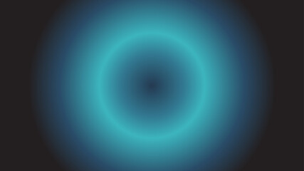 Futuristic Blue Circular Glow Background – Abstract Digital Light Ring
