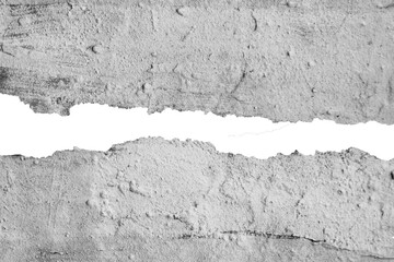 Torn Rough Concrete Texture Frame Edges - Ideal for Creative Project