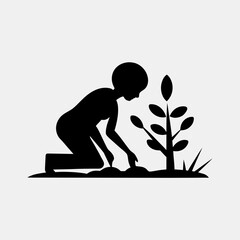 woman planting a tree_2