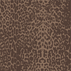 Leopard skin pattern, animal leather seamless design