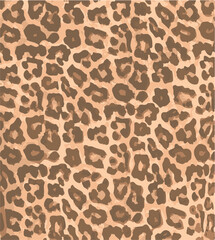 Leopard skin pattern, animal leather seamless design