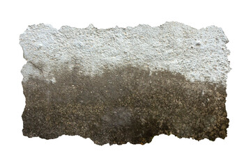 Fototapeta premium Torn Rough Concrete Texture Frame Edges - Ideal for Creative Project