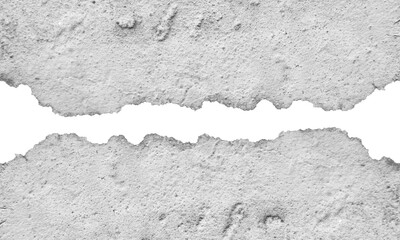 Torn Rough Concrete Texture Frame Edges - Ideal for Creative Project