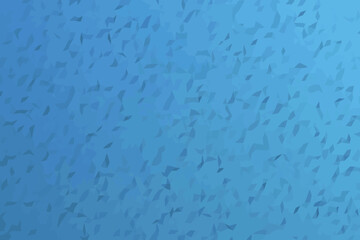 Blue geometric mosaic pattern abstract background vector