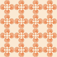 Watercolor sea shell seamless pattern. Hand drawn seashells texture vintage ocean background