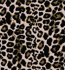 Leopard beautiful skin pattern design elegance seamless. Aminal skin pattern.