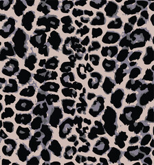 Leopard beautiful skin pattern design elegance seamless. Aminal skin pattern.