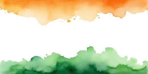 independence day and republic day tri water color background, 26jan, 15 august, vector , PNG, file