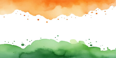 independence day and republic day tri water color background, 26jan, 15 august, vector , PNG, file