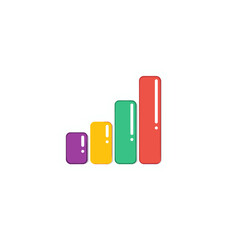A dynamic bar graph, colorfully representing data trends and statistical analysis, illustrating the concept of growth and progress.