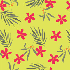 seamless floral pattern	
