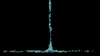 Pouring Water
This stock motion graphics video shows water pouring over an alpha channel background.