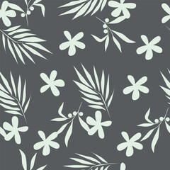 seamless floral pattern	
