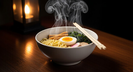 Steaming Bowl of Delicious Ramen