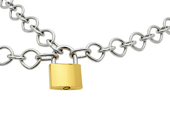 padlock and chain