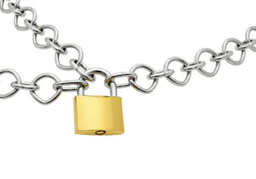 padlock and chain