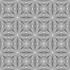 Seamless geometric striped pattern. Repeatable abstract line art background