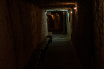 Underground World War II bunker