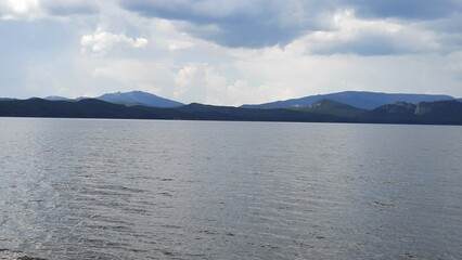 lake in the mountains