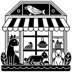 Obraz premium cat and dog