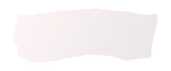 Obraz premium Isolated white torn paper piece with transparent background offers versatile graphic design element for creative projects