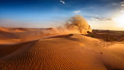 Rolgordijnen zonder boren desert dust storm spectacle © Matt