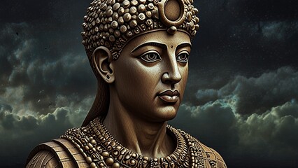 young Egyptian, raised by IA