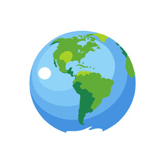 Obraz premium Earth-globe-map-world-map-educational-kids-geography-learning-planet-earth-beautiful-view-illustration-graphic-design