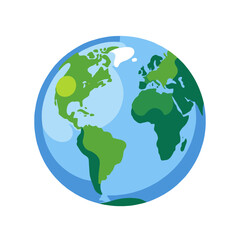Obraz premium World map-planet earth-global view-earth image-beautiful world-geography education-learning about earth-our planet-world map illustration