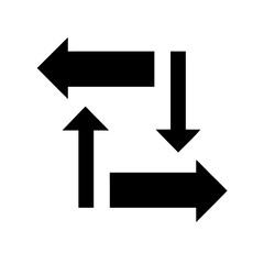 Data transfer icon vector illustration